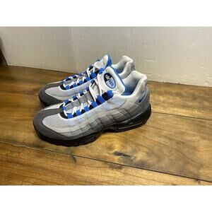 Nike Air Max 95 OG Crystal Blue White Grey Black Mens Size 8 AT8696-100